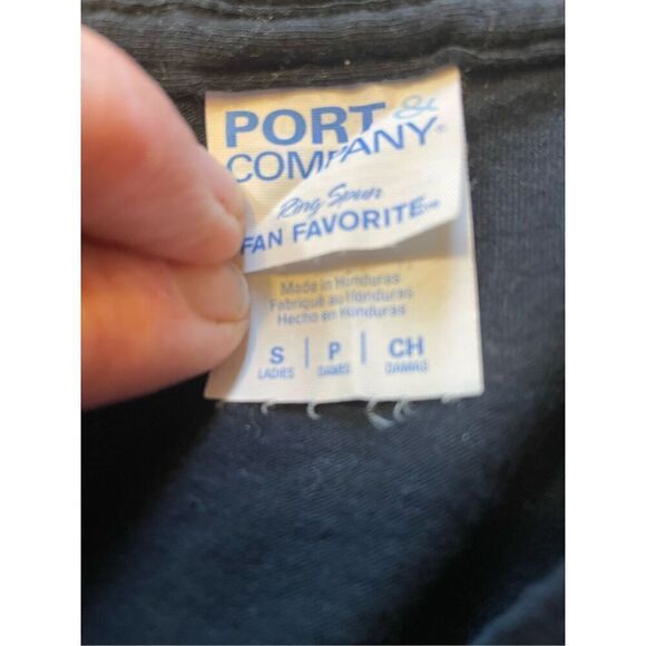 Ukraine Port Authority Women’s Black Short Sleeve 100% Cotton Graphic T-Shirt Si - Picture 6 of 6